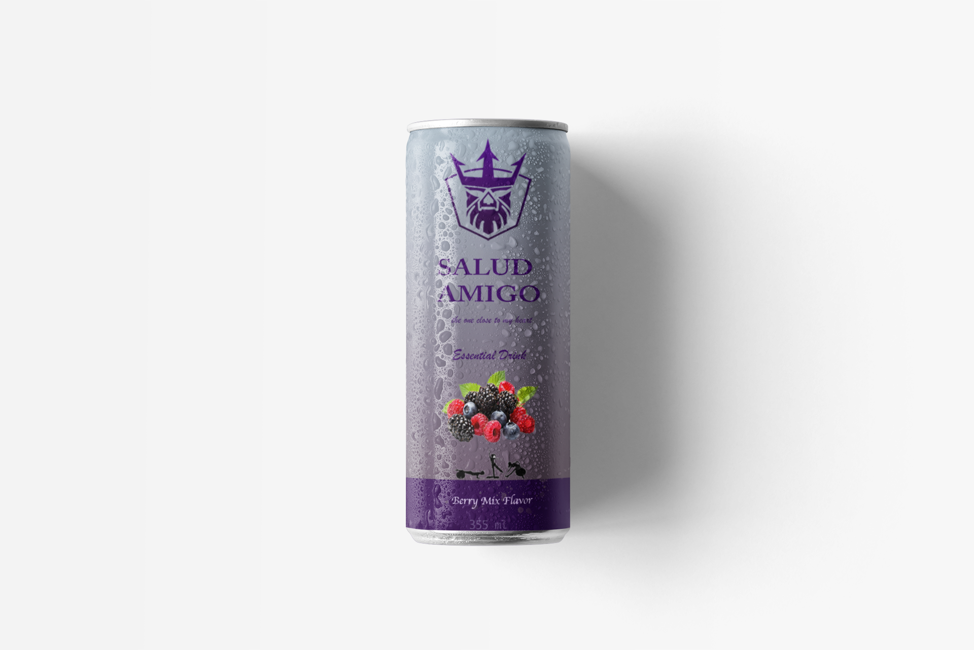 Salud Amigo Berry Flavored Energy Drink